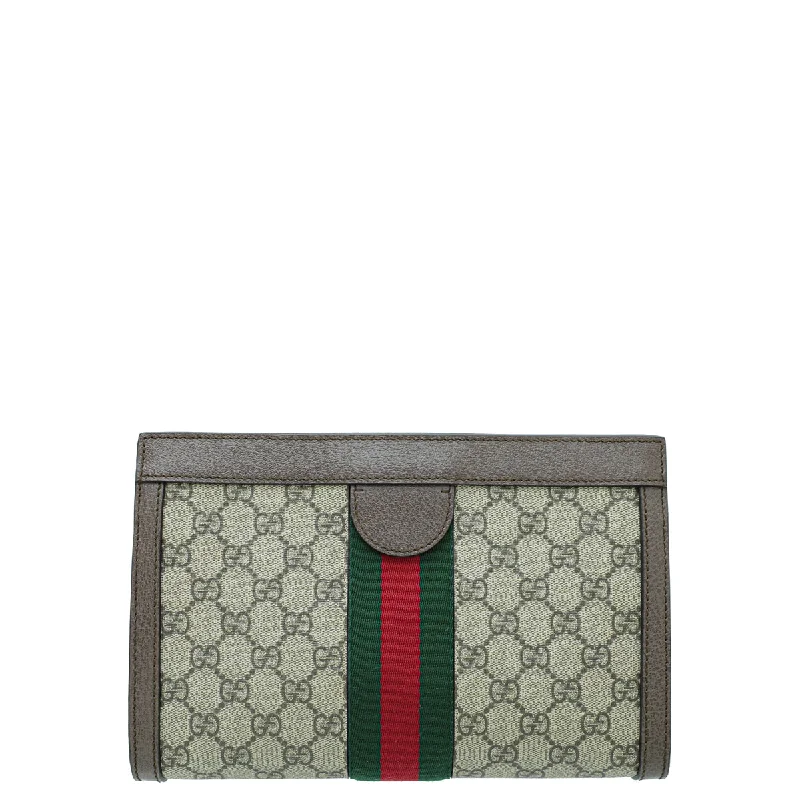 Ladies Gucci handbags with a detachable coin purse insideGucci Bicolor GG Ophidia Small Shoulder Bag