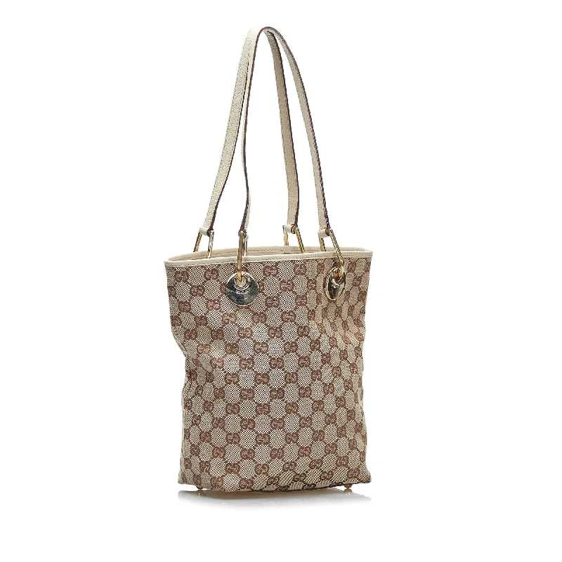 Gucci Marmont bags for women with quilted leather exteriorsGucci Small GG Canvas Eclipse (SHG-oNIvZC)