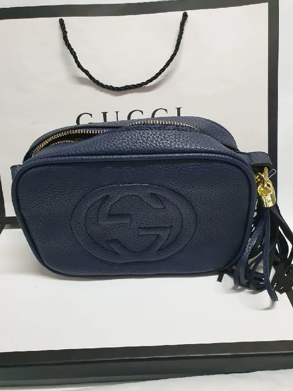 Women Gucci Sylvie bags with a leather - wrapped handleGucci Soho Disco Bag