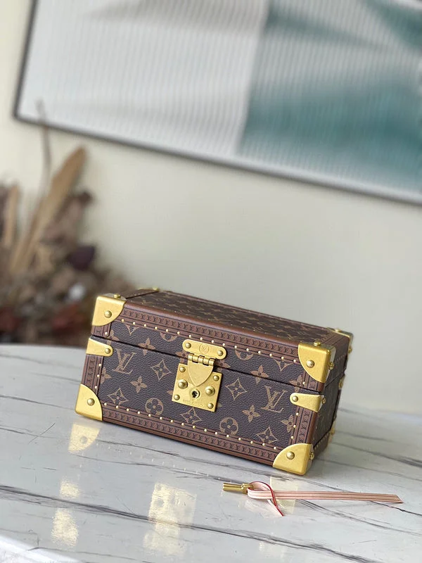 Ladies Louis Vuitton Petite Malle bags with a star - shaped charm for cutenessBC - LOUIS VUITTON BAGS - 4710