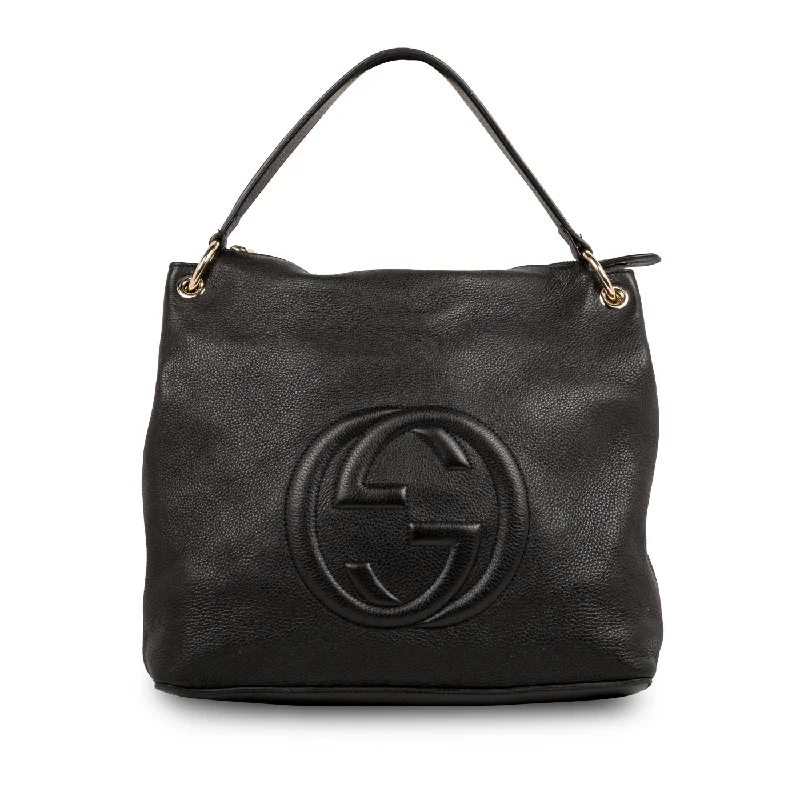 Ladies Gucci handbags with a detachable coin purse insideGucci Soho Hobo