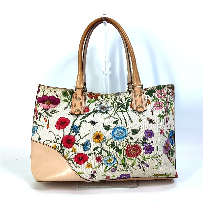 Gucci Dionysus bags for women with tiger - head claspsGUCCI Shoulder Bag 137385 Canvas / leather multicolor Flora floral pattern flower Women Used