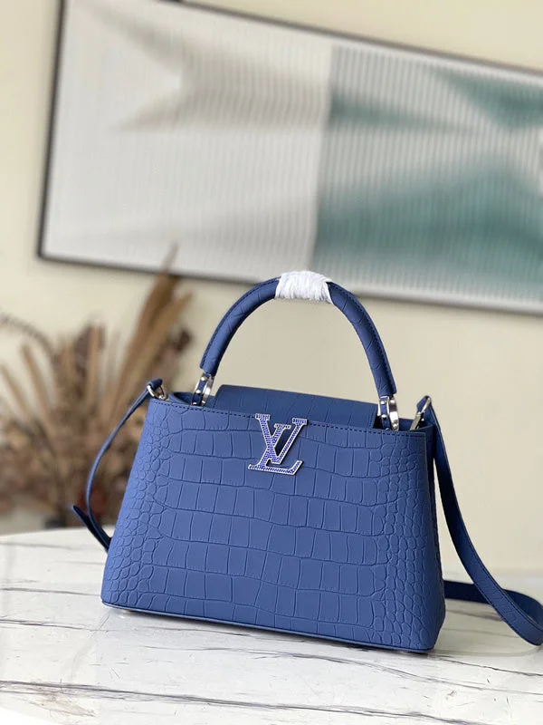 Ladies Louis Vuitton Petite Malle bags in a pastel color for a soft lookBC - LOUIS VUITTON BAGS - 4345