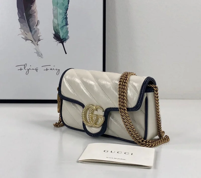 Women Gucci Sylvie bags with a leather - wrapped handleWF - Gucci Bags - 1220