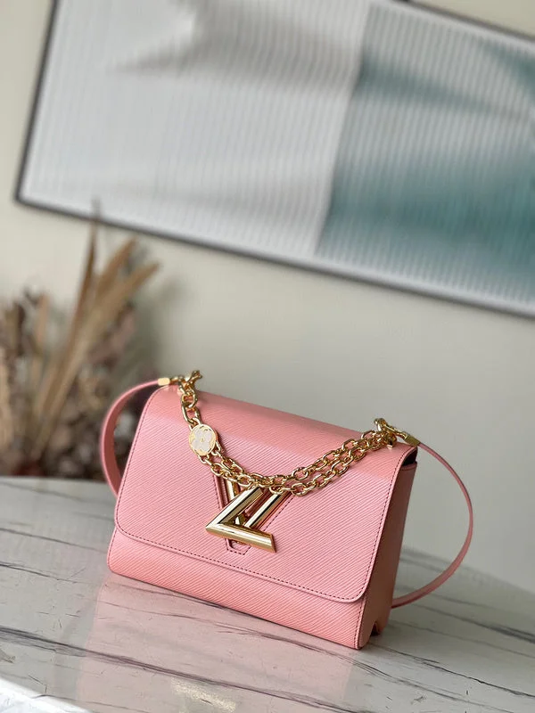 Ladies Louis Vuitton Petite Malle bags in a pastel color for a soft lookBC - LOUIS VUITTON BAGS - 4308