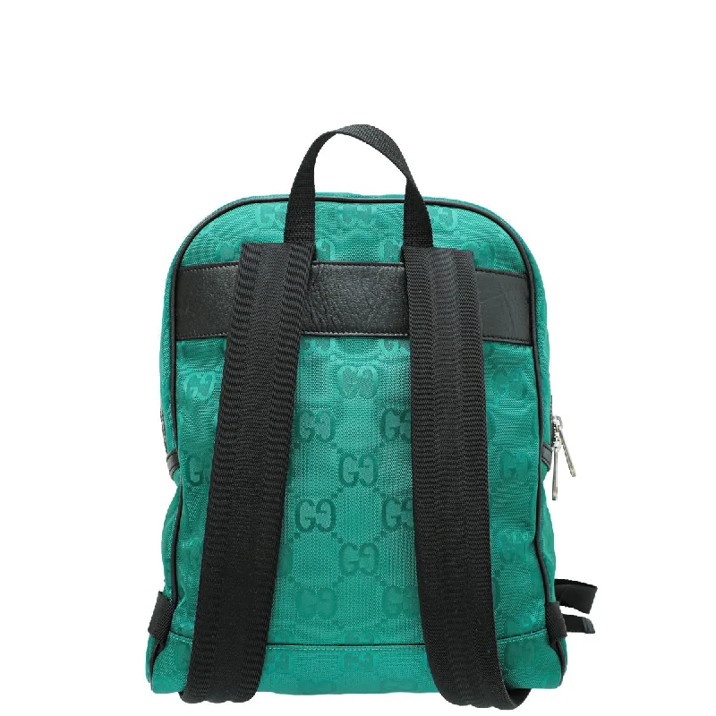 Gucci backpacks for women with a padded laptop compartmentGucci Green "Off the Grid" Backpack Bag