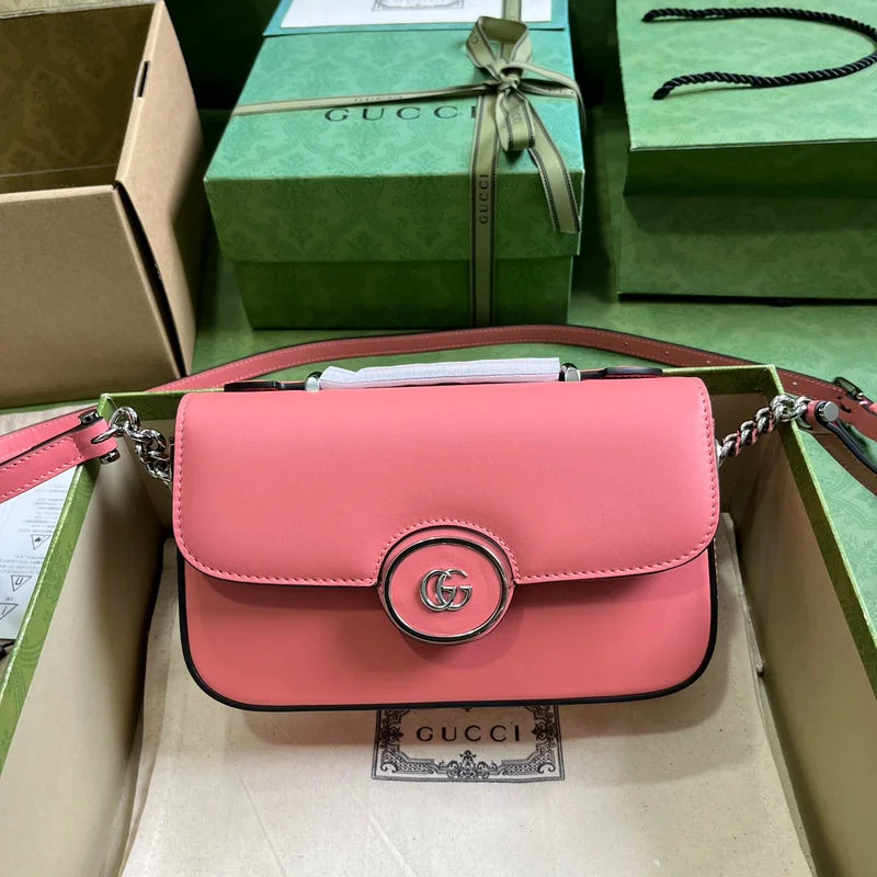 Women Gucci bags with a snap - button closure and a decorative charmWF - Gucci Bags - 12139