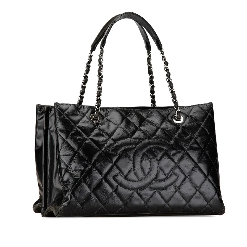 Chanel Chain Strap Handbag for Everyday UseChanel CC Crumpled Calfskin Shopping Tote (uO1fXX)