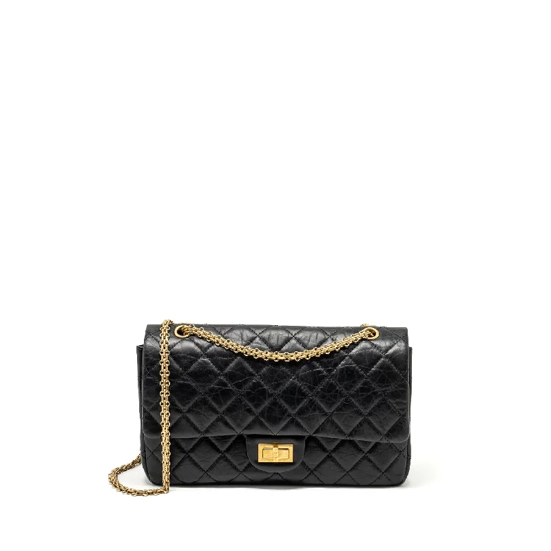 Chanel Black Handbag for Business MeetingsChanel Maxi 2.55 reissue flap bag aged calfskin Black GHW