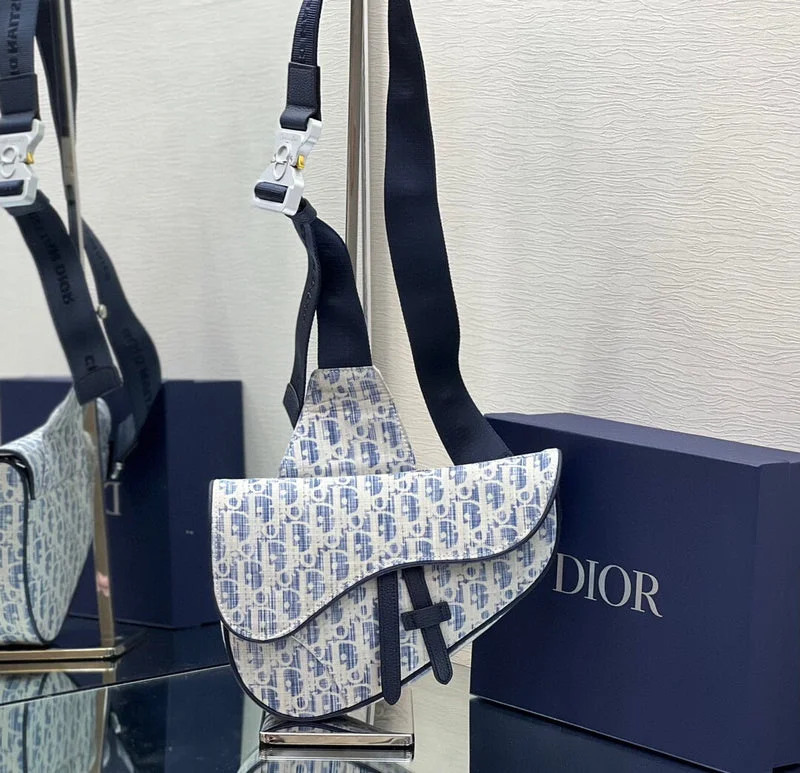 Christian Dior Saddle bags with a patent leather finish for a shiny lookBC - Dior Bags - 2297