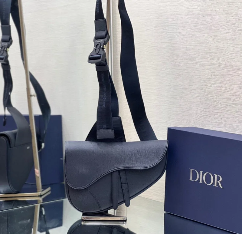 Christian Dior handbags with a snap - button closure and a decorative buckleBC - Dior Bags - 2298