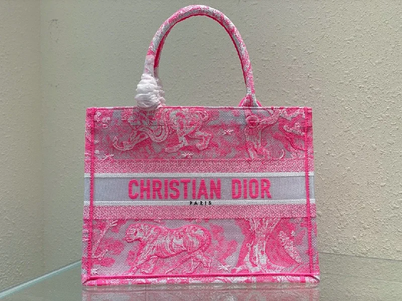 Christian Dior crossbody bags with a front - flap pocket for easy accessChristian Dior MeChristian Diorum Book Tote Pink