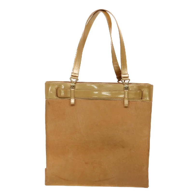 High - fashion Christian Dior bags with a geometric patternCHRISTIAN DIOR Trotter Canvas Tote Bag Beige  bs6841