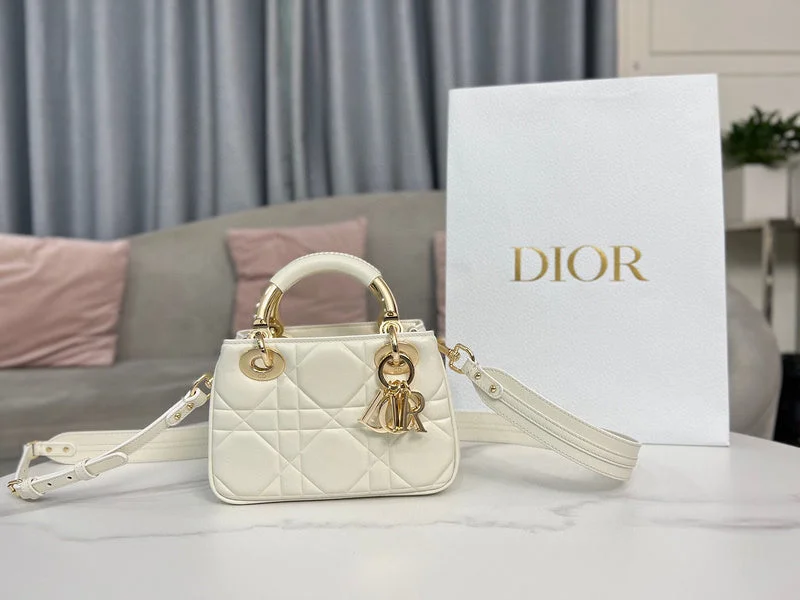 Christian Dior bags with a quilted pattern and gold - toned hardwareWF - Dior Bags - 1068