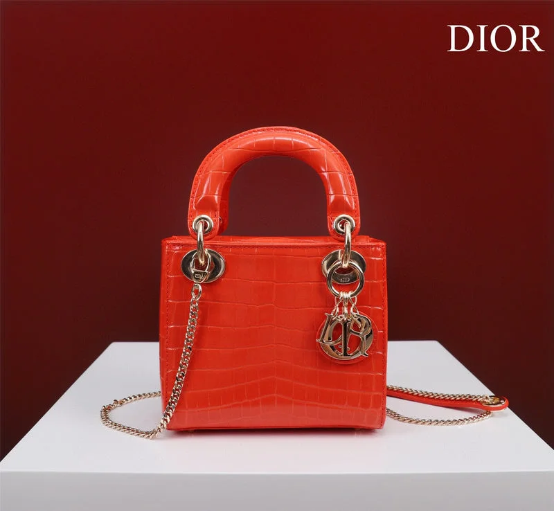 Christian Dior backpacks with a sleek, minimalist silhouetteDior Bag