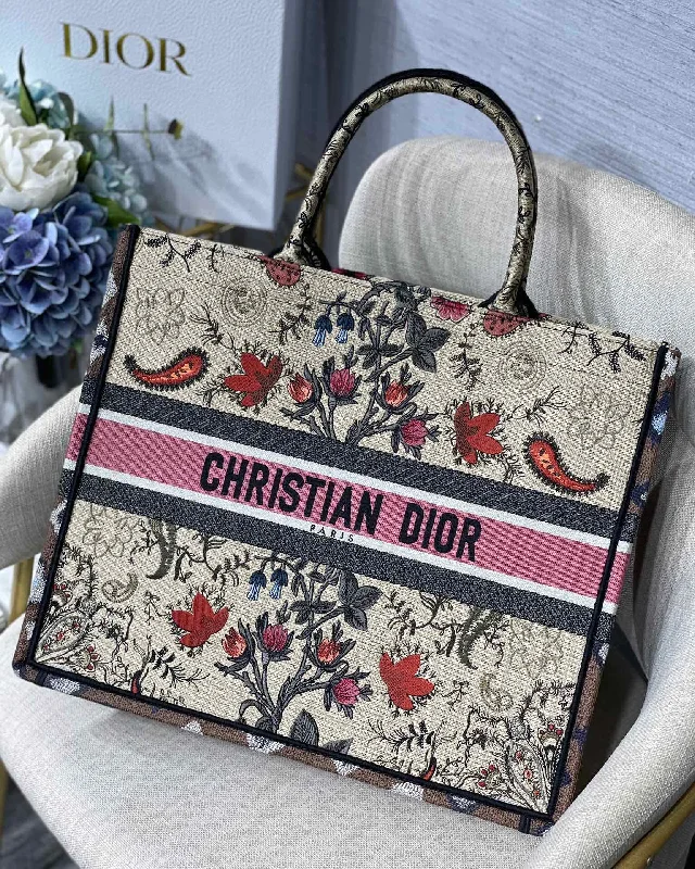 Christian Dior bags with a zip - top closure and multiple compartmentsChristian Dior Large Book Tote