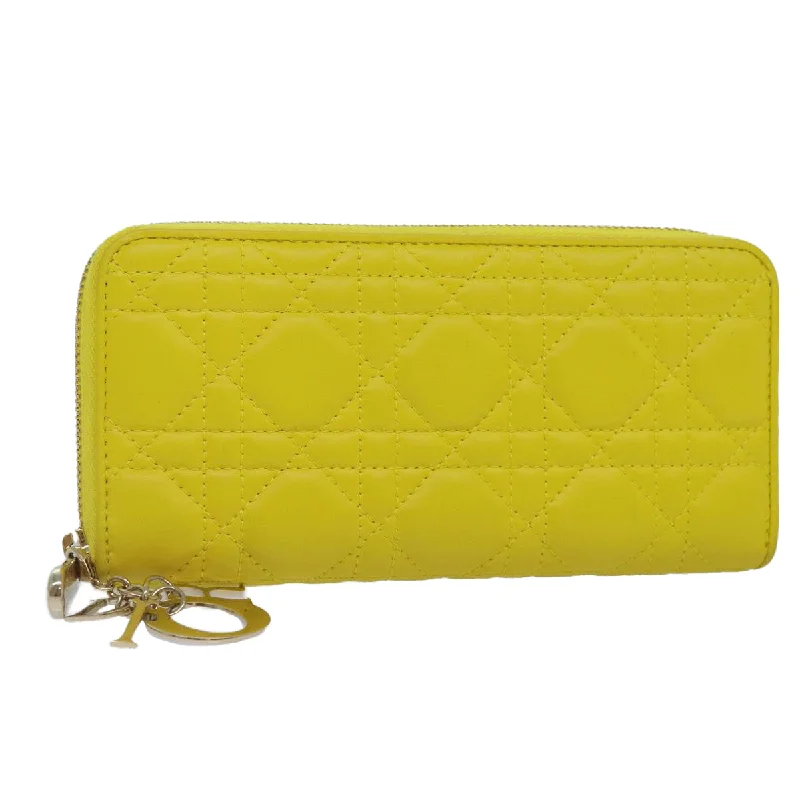 Trendsetting Christian Dior crossbody bags with a colorful strapDior Cannage Lady Wallet