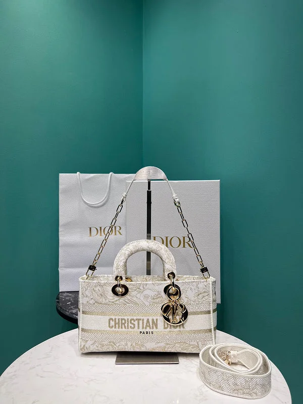 Christian Dior bags with a zip - top closure and multiple compartmentsmakbags - Dior Bags - 1075