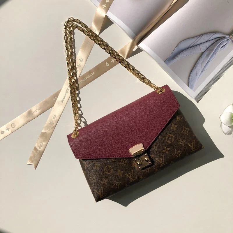 Small - sized Louis Vuitton Pochette Metis bags for a compact carryRare Louis Vuitton Pallas wallet